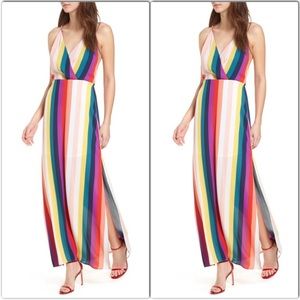 NWT Lush Striped Maxi